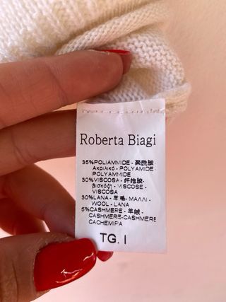 Jersey Roberta Biagi Blanco