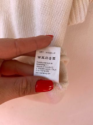 Jersey Roberta Biagi Blanco