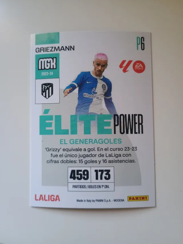 Carta Élite Power MGK Griezmann 23-24 Firmada