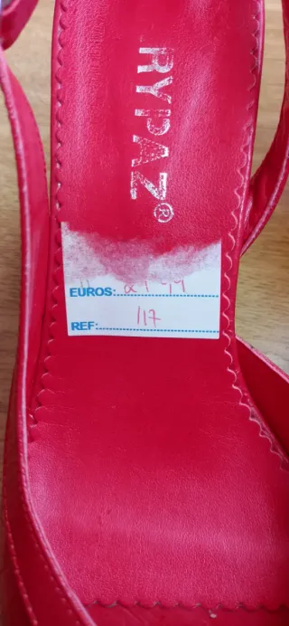 Tacones Rojos MARYPAZ
