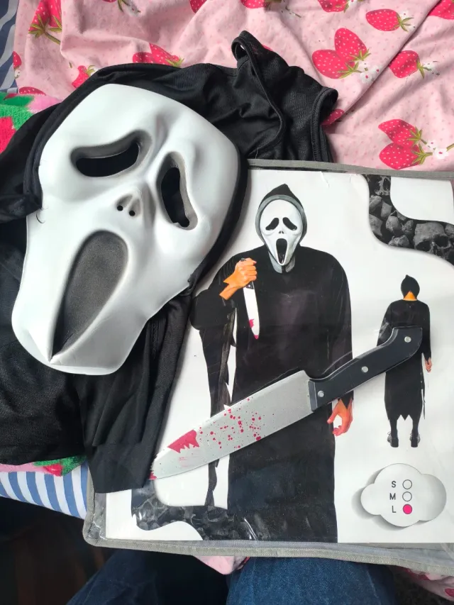 Disfraz Halloween Scream asesino Talla L