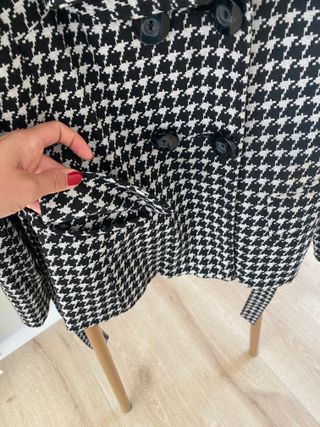 Chaqueta Vintage Et Vous Mujer – Negro/Blanco – L