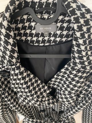 Chaqueta Vintage Et Vous Mujer – Negro/Blanco – L