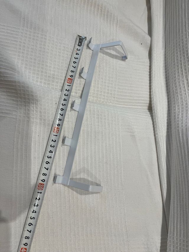 Perchero puerta blanco