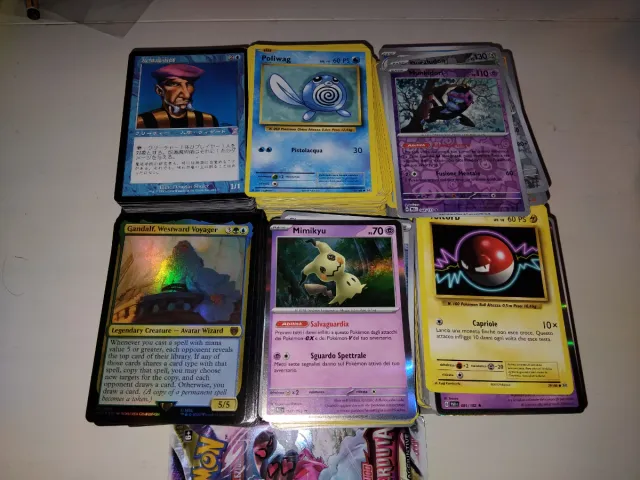 Carte da gioco vendute in blocco