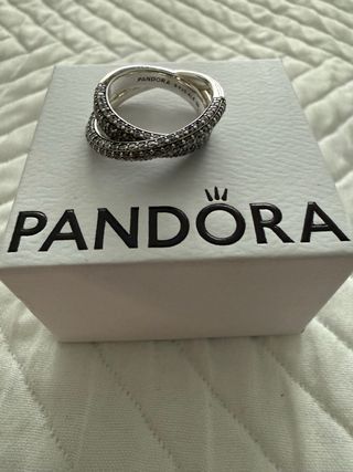 Anillo Pandora Doble Talla 50