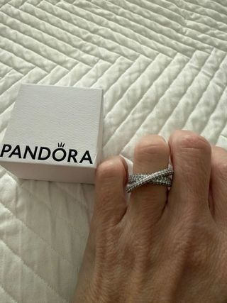Anillo Pandora Doble Talla 50