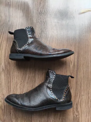 Botines Zara Animal Print Talla 37