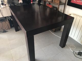 Mesa de comedor madera maciza wengué