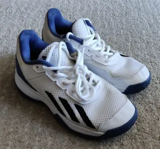 Zapatillas niño pádel/tenis indoor Adidas Talla 34