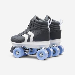 Patines de ruedas infantiles quad 100 jr azul