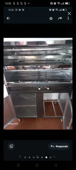 Horno Grande Nuevo de gaz