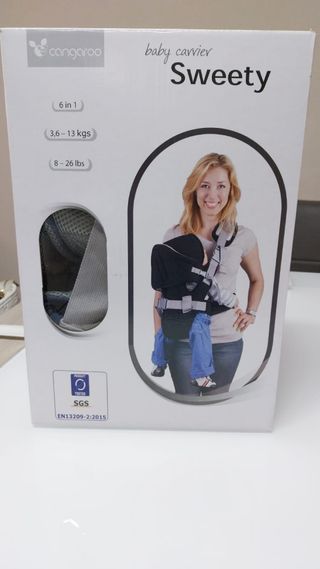 Marsupio Canguro Sweety 6 in 1 nuovo con confezion