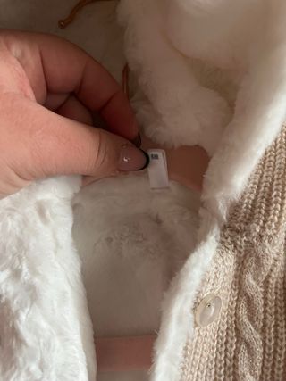 Felpa invernale bambina con pelliccia