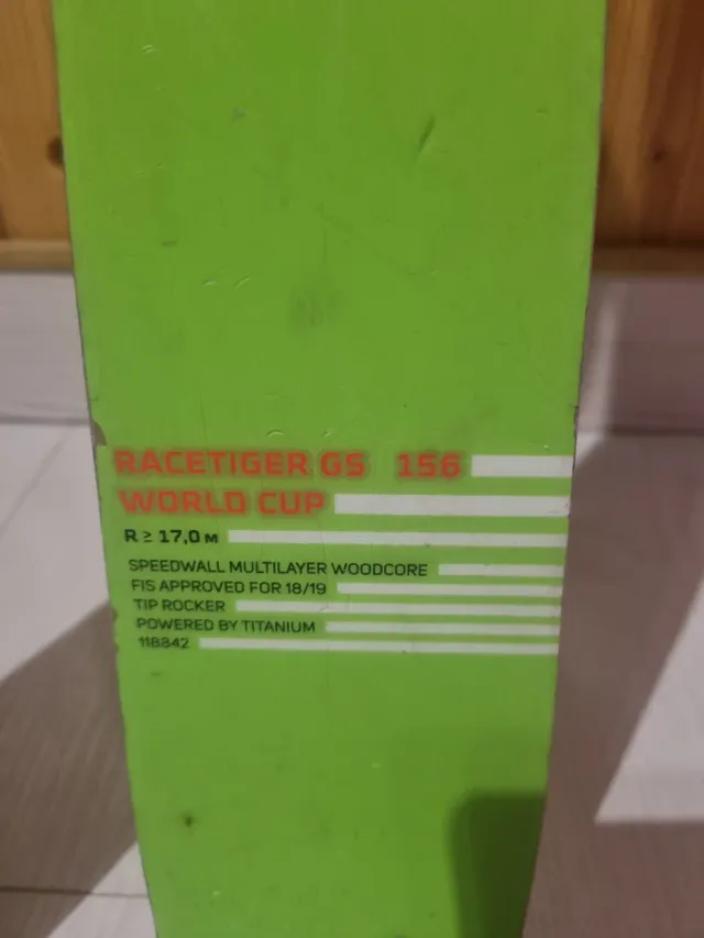 Esquís Volkl Race Tiger 156cm Radio 17m