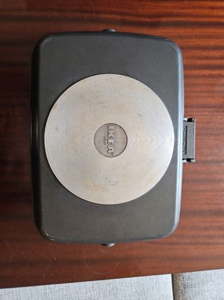 Sartén Plancha Rectangular Mango Madera