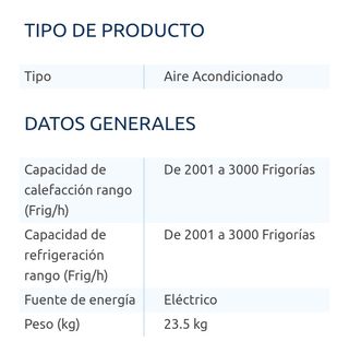 Aire acondicionado portátil
