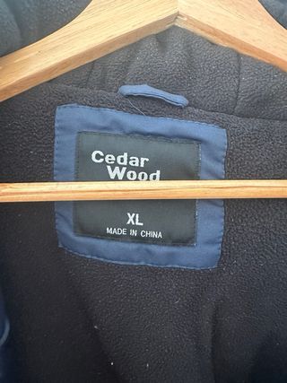 Parka Hombre Cedar Wood State Azul