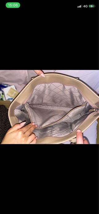 Borsa Michael Kors tote beige