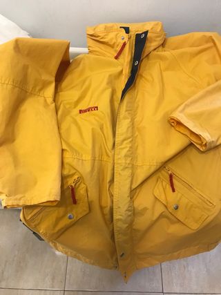 Chubasquero Pirelli Vintage Talla XXL