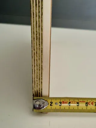 Quadretto con cornice in legno