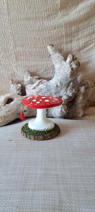 Portapendientes Seta artesanal