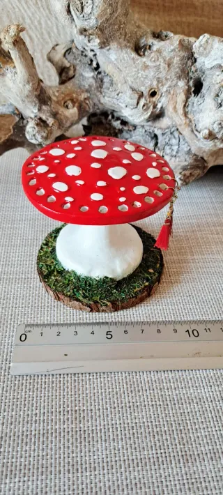 Portapendientes Seta artesanal