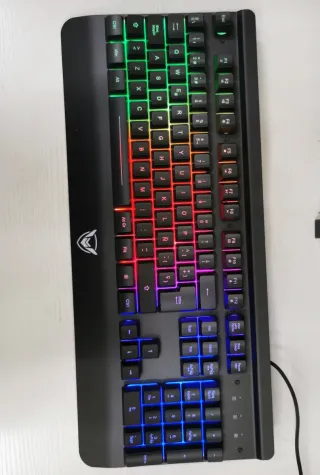 Teclado Gaming PC268A con Luz