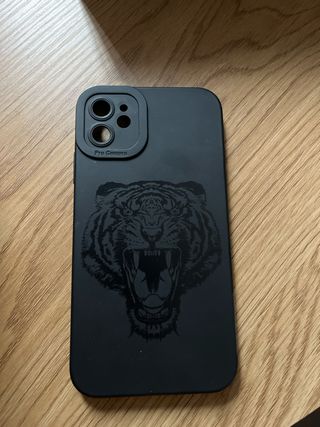 Funda iPhone 11 Tigre Negro