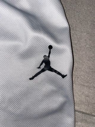 Pantaloni Jordan grigi e rossi taglia XS