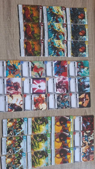 Lote Cartas Fanmade Marvel Champions