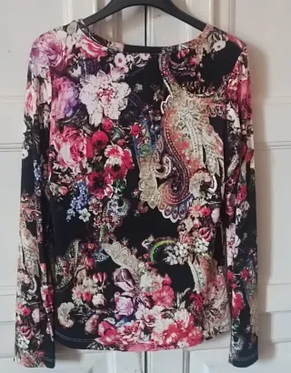 Maglie fantasia manica lunga