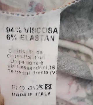 Maglie fantasia manica lunga