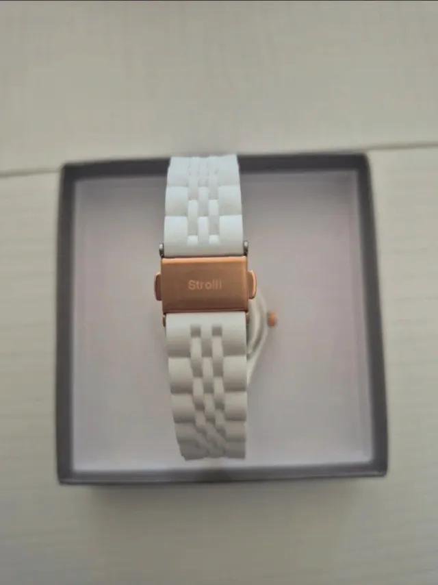 Orologio Stroili donna bianco e oro