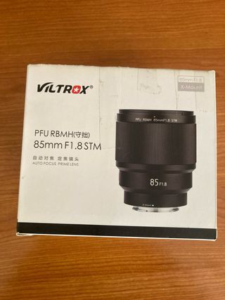 Objetivo Viltrox 85mm f1.8 para Fuji X-Mount
