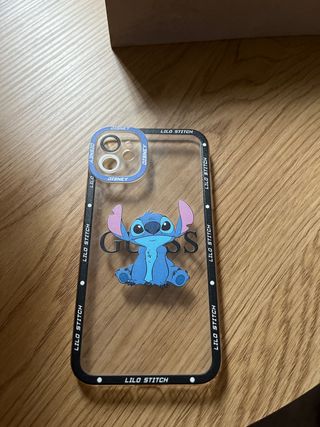 Funda iPhone 11 Disney Lilo Stitch