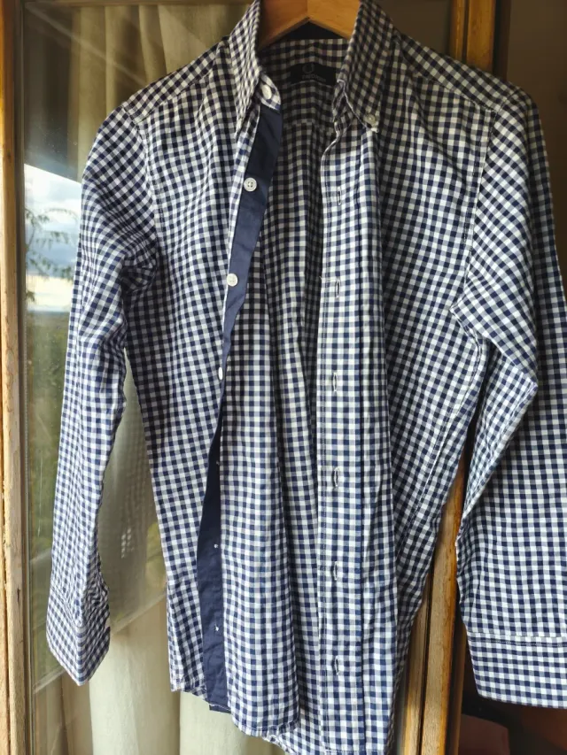 Camisa Fred Perry cuadros Azul Talla S