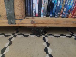 Mueble TV madera y metal