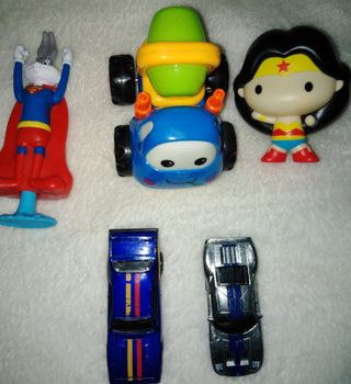 Lote 5 Juguetes Miniatura Niños