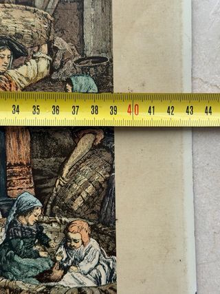 Litografía en chapa de Francisco Pradilla