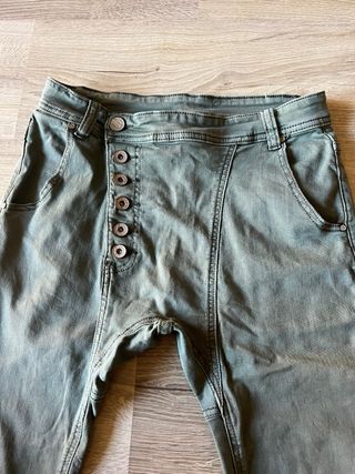 Pantalones militares verdes