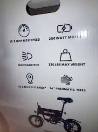 Bicicleta Eléctrica Plegable