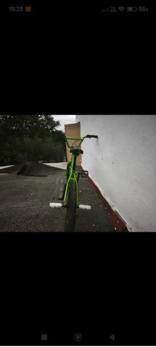 Bicicleta Freestyle Verde Infantil