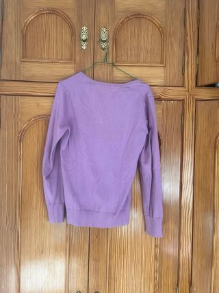 Jersey Morado Tommy Hilfiger Mujer