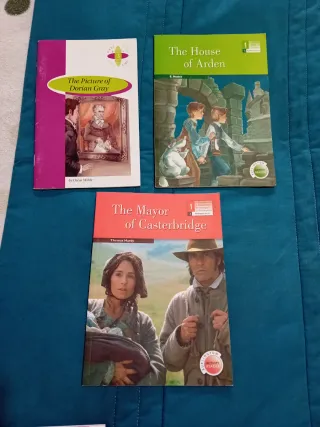 Lote de 3 libros de lectura en inglés