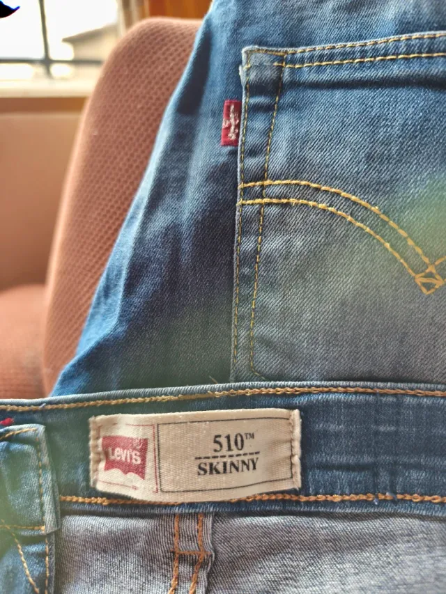 Lote 2 Vaqueros Levi's Azules