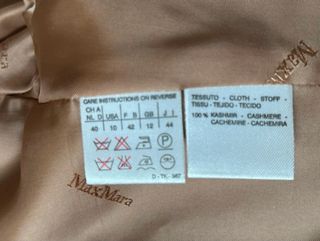 Tailleur Max Mara in cashmere