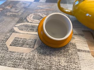 Teiera gialla della serie anni ‘60/‘70 Pop Design