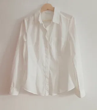 Blusa blanca mujer