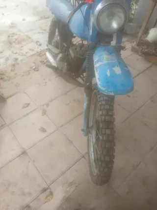 Moto 50cc Azul